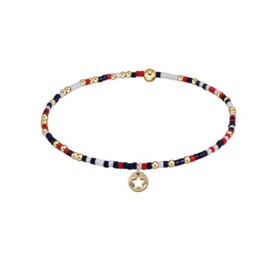 enewton design Enewton - Hope Classic Bracelet - Firecracker - Star Small Gold Disc available at The Good Life Boutique