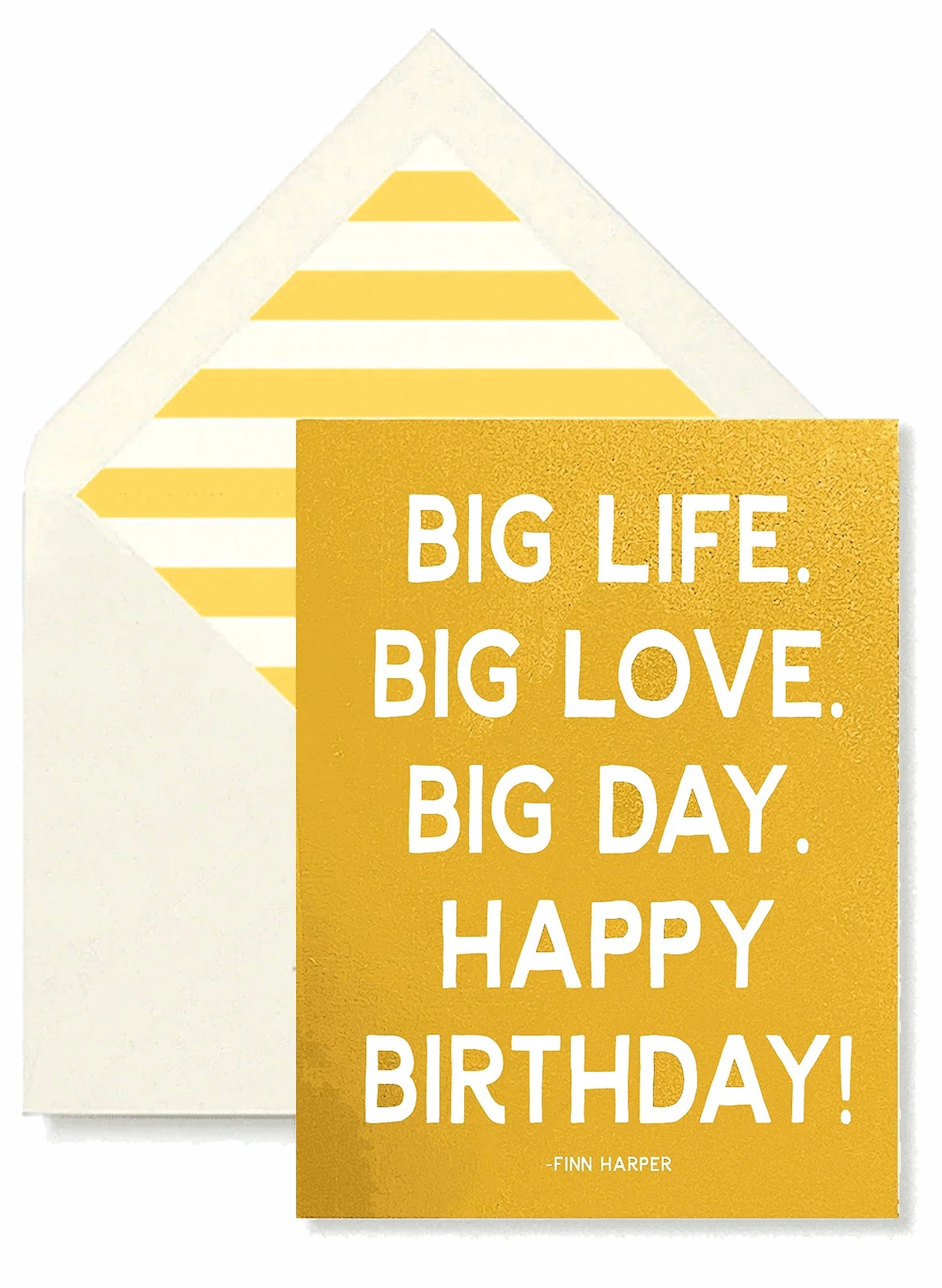 BEN'S GARDEN Big Life. Big Love. Big Day. - Greeting Card available at The Good Life Boutique