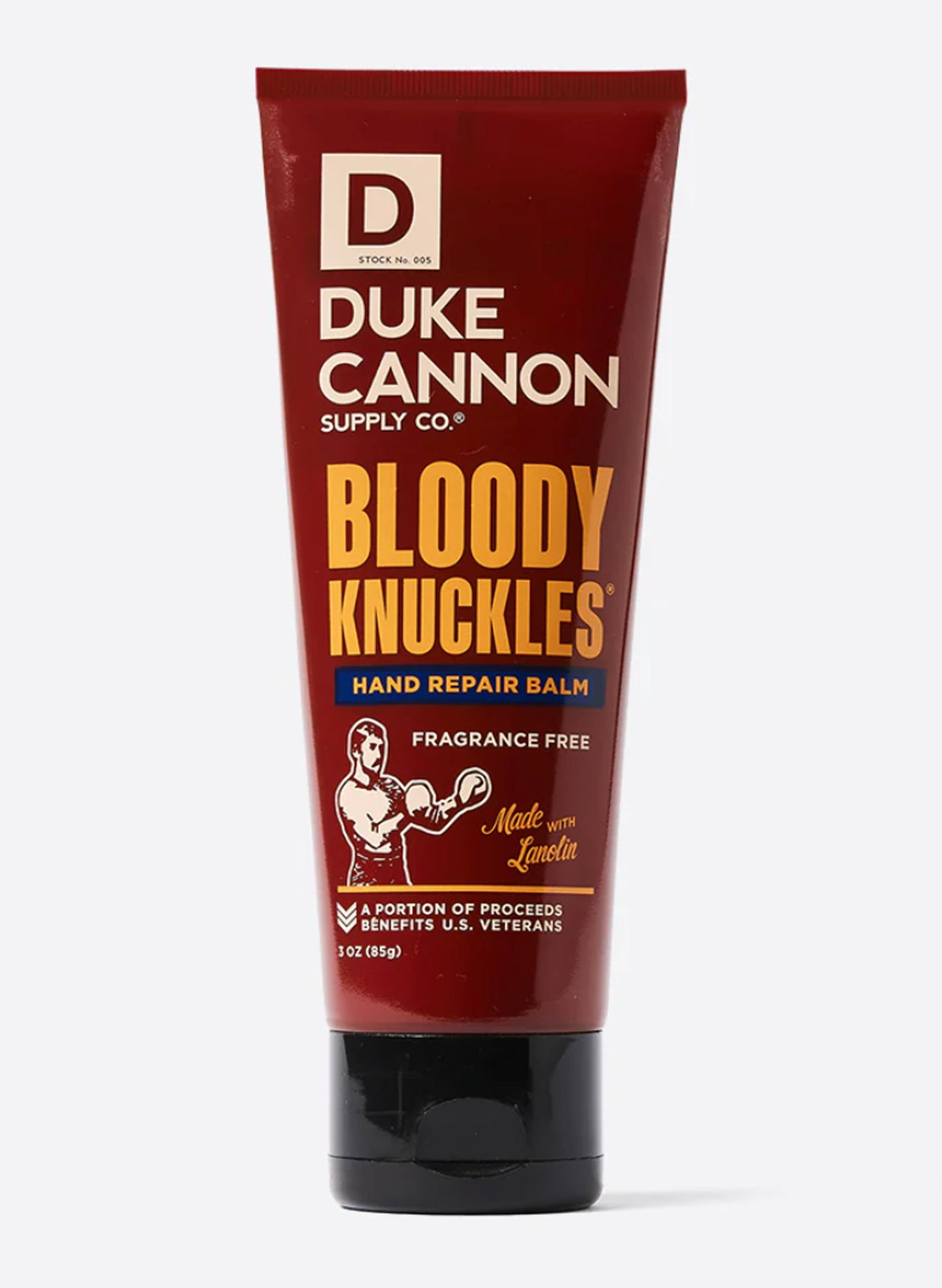 Duke Cannon Bloody Knuckles Hand Repair Balm - Tube available at The Good Life Boutique