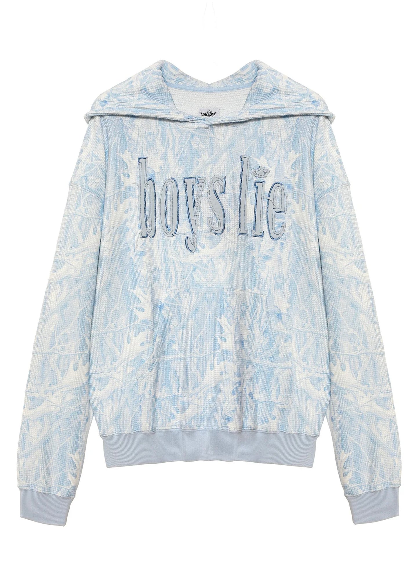 Boys Lie - Blue Manhunt Racer Hoodie - Blue