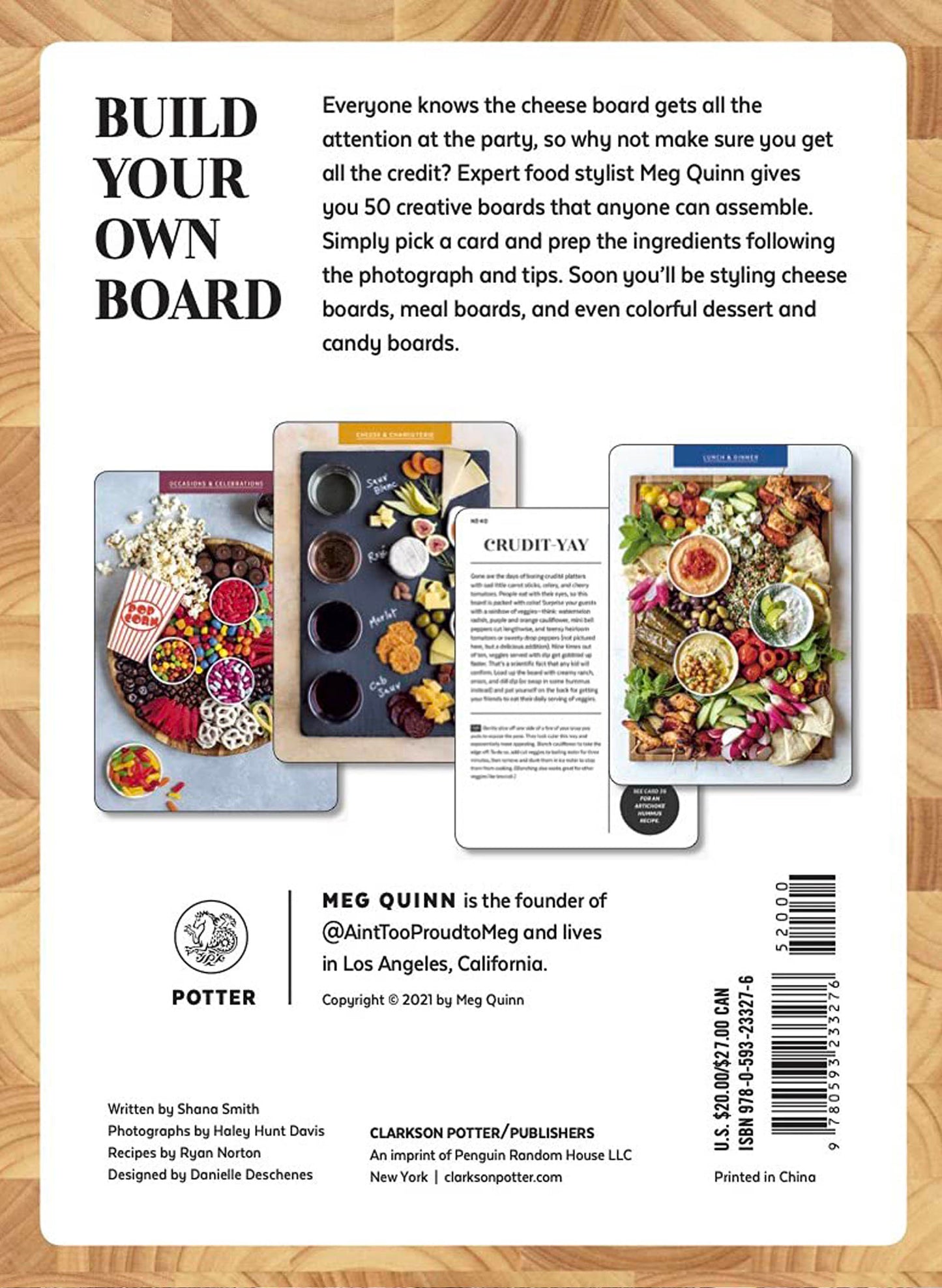 Penguin Random House Wine and Cheese Board Deck available at The Good Life Boutique