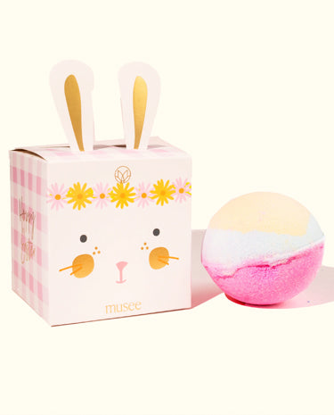 Musee Bath Pink Bunny Box available at The Good Life Boutique