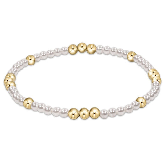 enewton design Enewton - Worthy Pearl 3mm Bracelet available at The Good Life Boutique