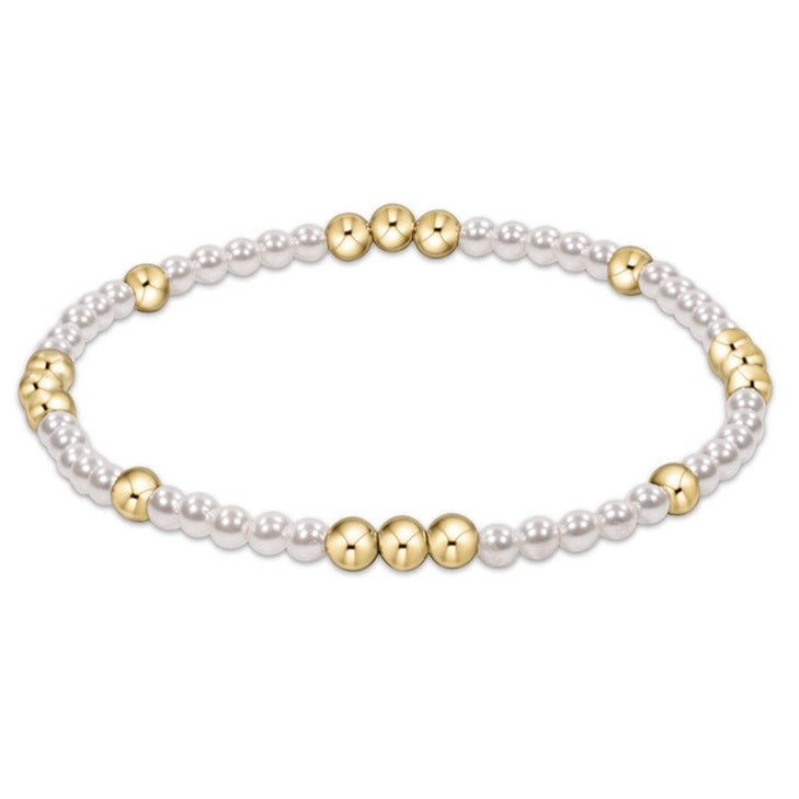 enewton design Enewton - Worthy Pearl 3mm Bracelet available at The Good Life Boutique
