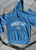 Barnegat Light Hooded Minizip Sweatshirt - Washed Denim