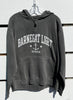 Barnegat Light Hooded Minizip Sweatshirt - Smoke