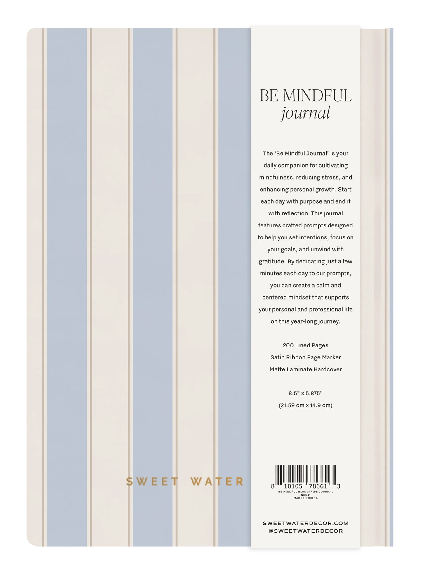 Be Mindful Prompted Journal