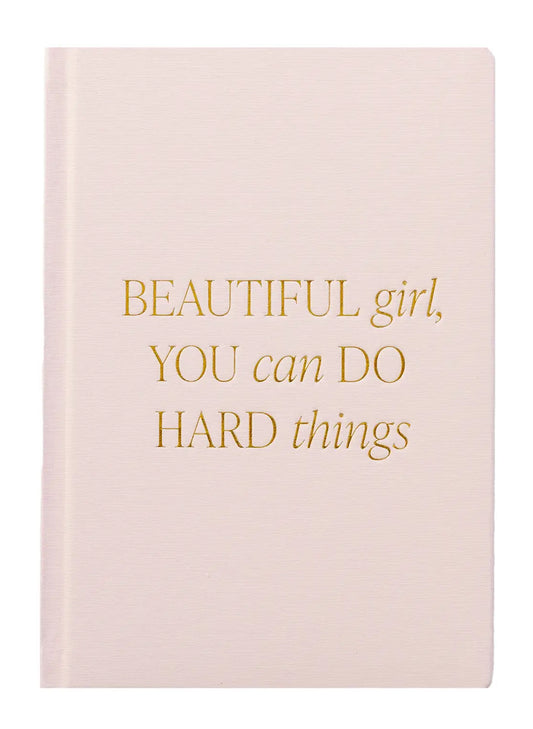 Sweet Water Decor Beautiful Girl Fabric Journal available at The Good Life Boutique