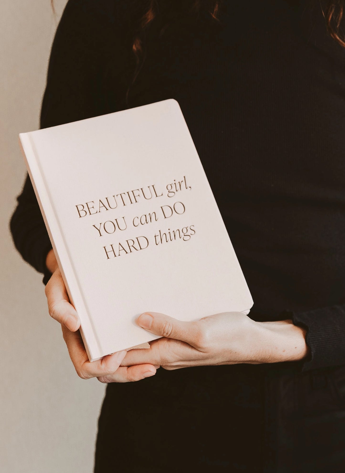 Beautiful Girl Fabric Journal