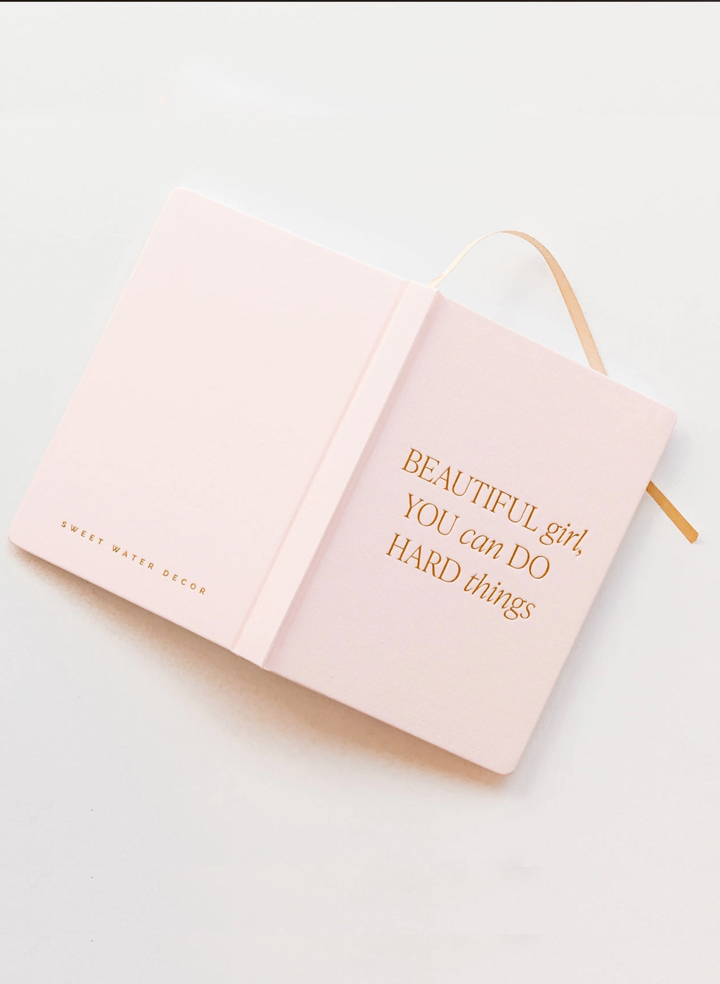 Beautiful Girl Fabric Journal