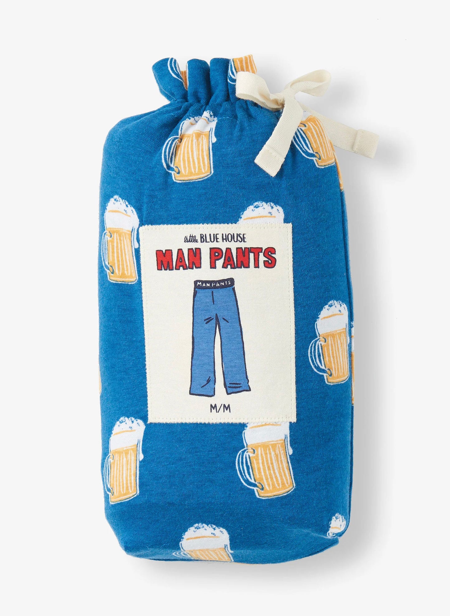 Beer Mugs Man Pants - Blue
