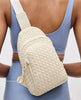 Sol & Selene Sol and Selene Beyond The Horizon - Woven Neoprene - Cream available at The Good Life Boutique