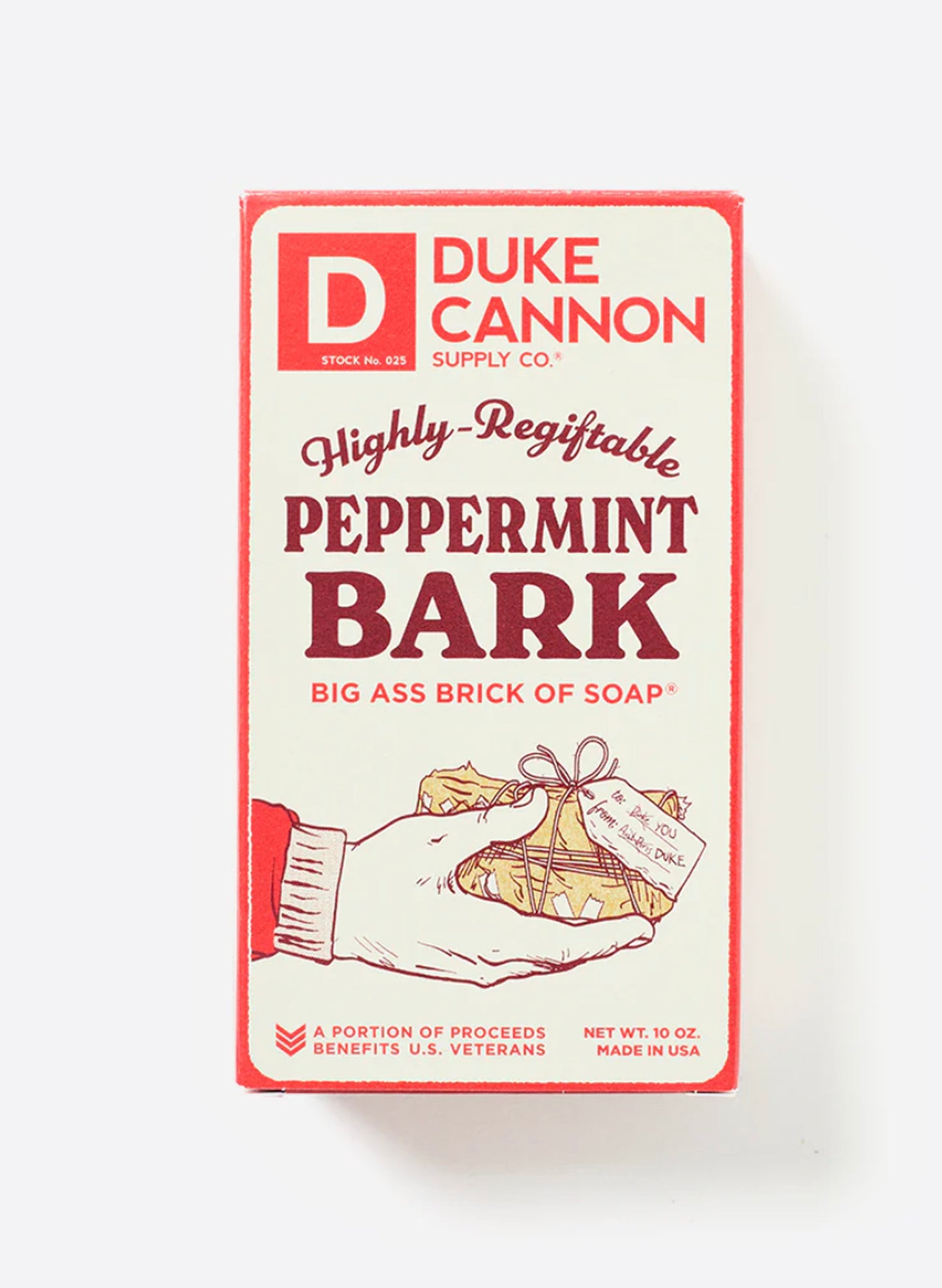 Duke Cannon Big Ass Brick Of Soap - Highly  Regiftable Peppermint Bark available at The Good Life Boutique