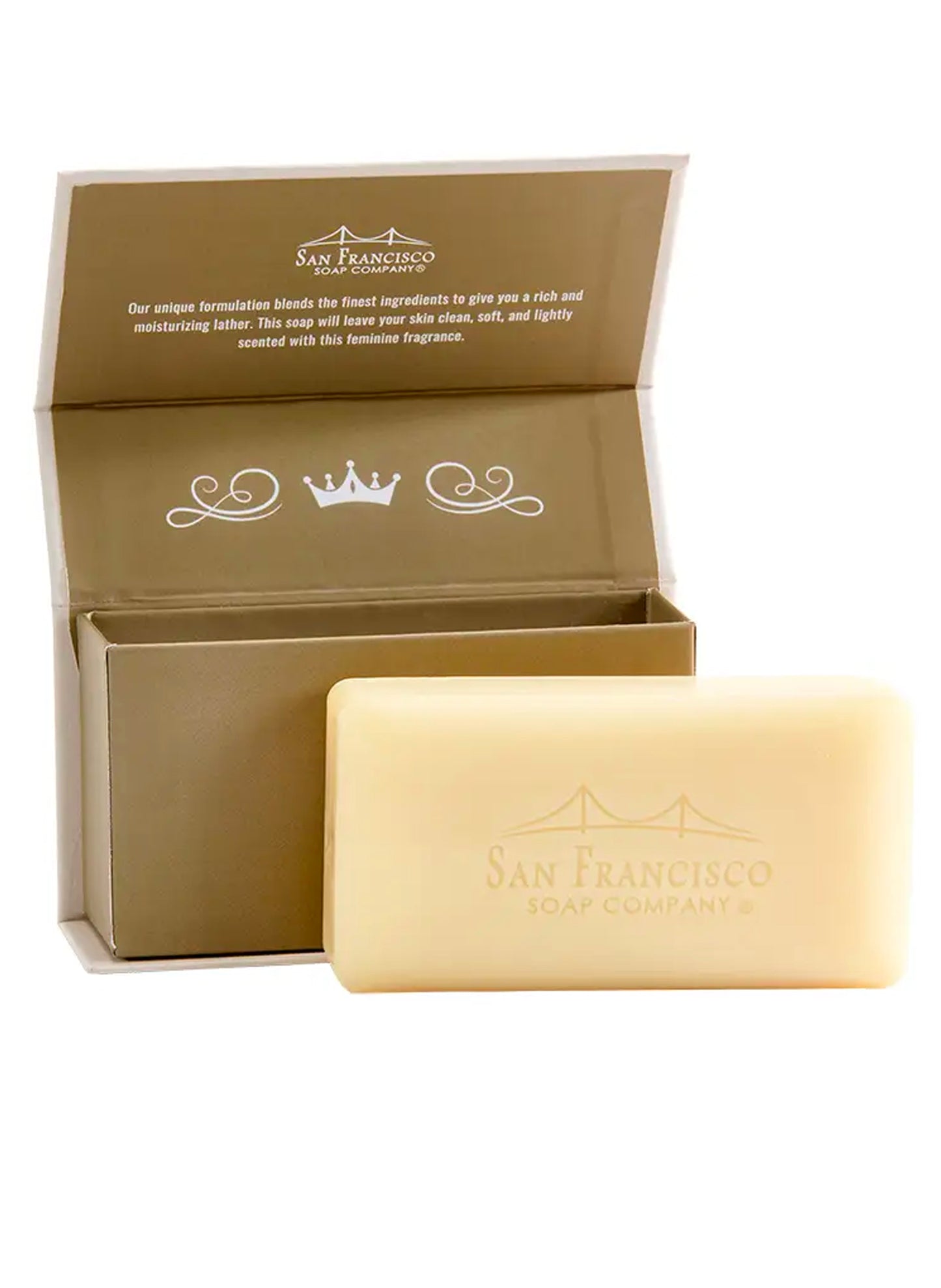 San Francisco Soap/Man Bar Soap Bitch Bar Empowered - Brazillian Sun + Vanilla Salt available at The Good Life Boutique