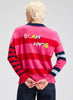 Zaket & Plover Zaket & Plover - Blah Blah Rugby Top - Pink available at The Good Life Boutique