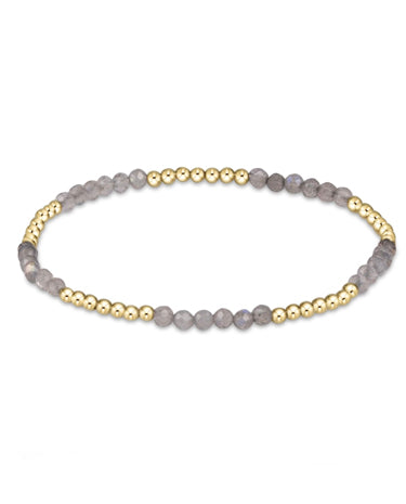 enewton design Blissful Pattern 2.5 mm Bead Bracelet - Labradorite available at The Good Life Boutique