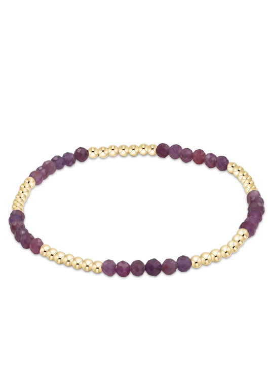 enewton design Enewton - Blissful Pattern 2.5mm Bead Bracelet - Ruby available at The Good Life Boutique