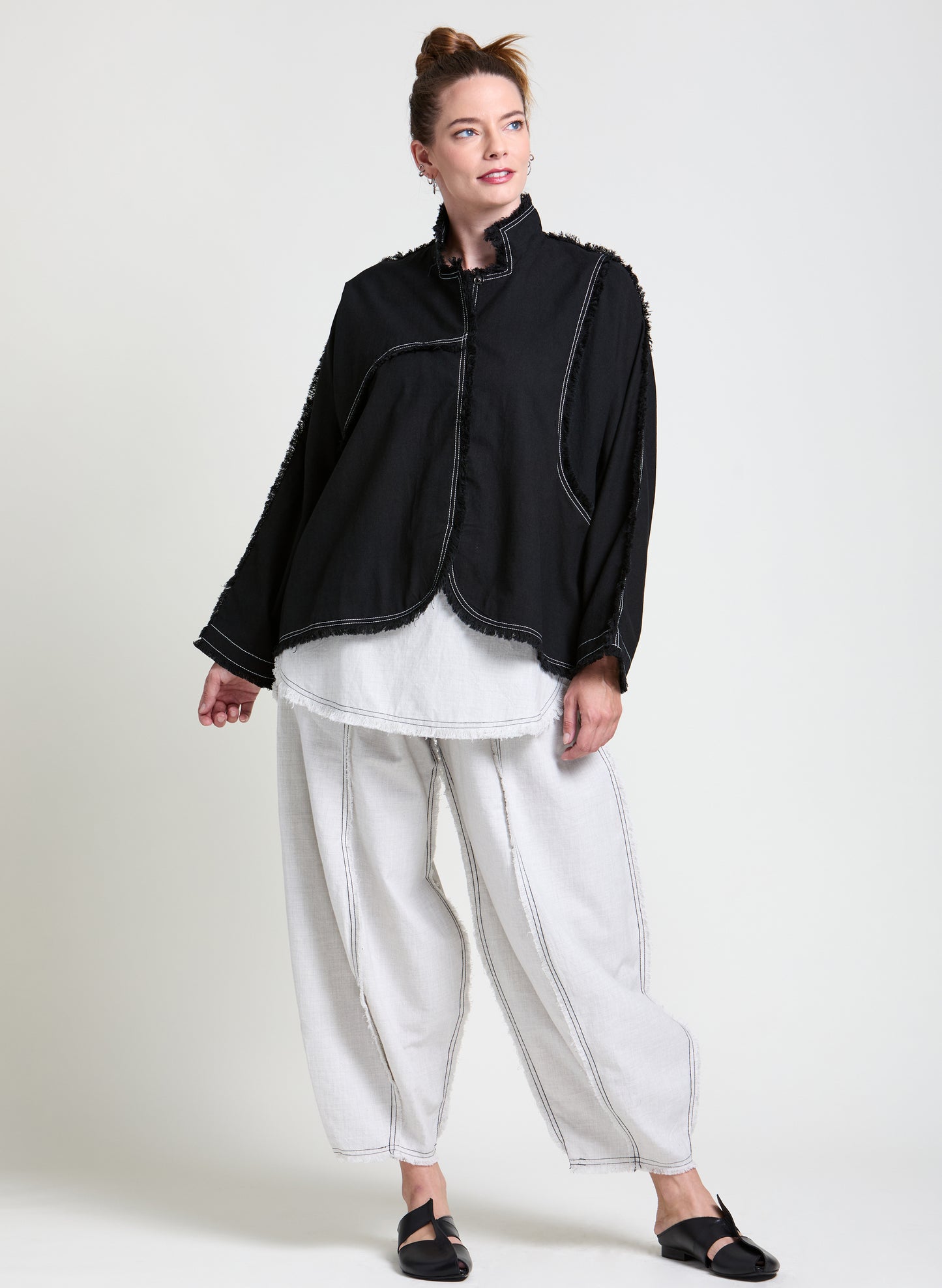 Block Shirt - Black