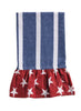 Blue Stripe Americana Towel