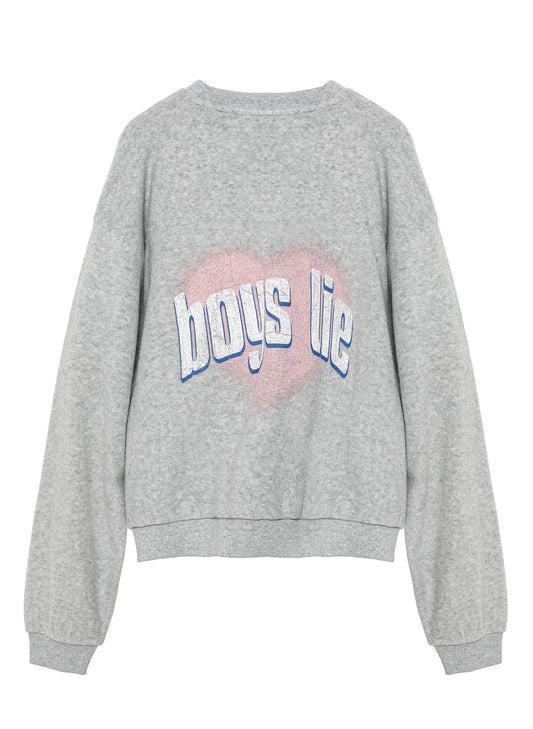 Boys Lie - Charmer Kara Crewneck - Grey