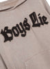 Boys Lie - Rocker Racer Hoodie - Taupe