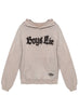 Boys Lie - Rocker Racer Hoodie - Taupe