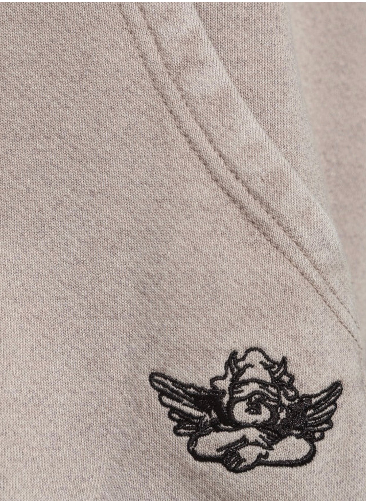 Boys Lie - Rocker Racer Hoodie - Taupe