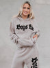 Boys Lie - Rocker Racer Hoodie - Taupe