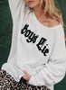 Boys Lie - Rocker Thermal BF Longsleeve - White