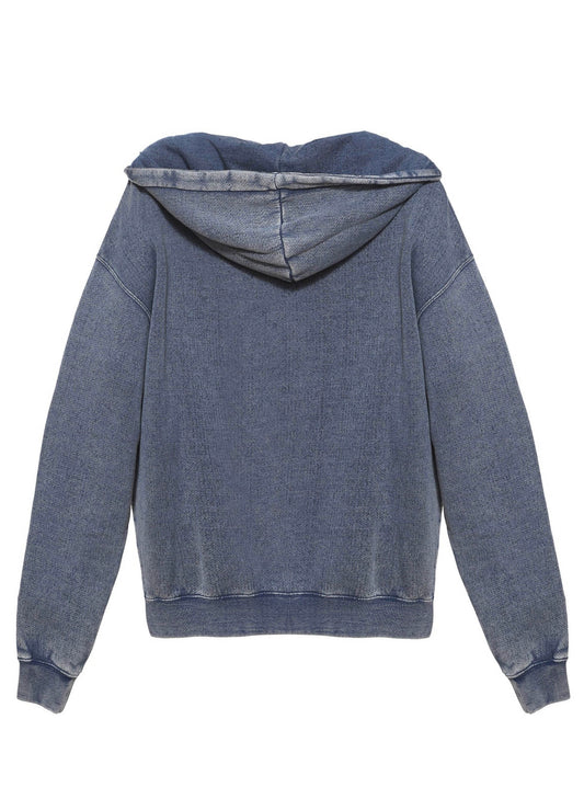 Boys Lie Boys Lie Blue Stitch Me Up Racer Hoodie available at The Good Life Boutique