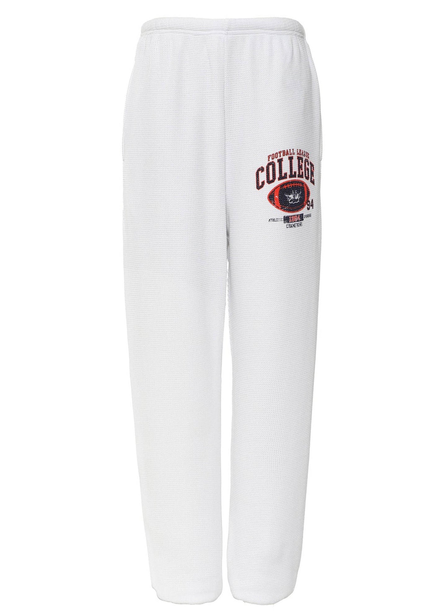 Boys Lie Boys Lie - Out Of Their League Kimmy Pants - White available at The Good Life Boutique