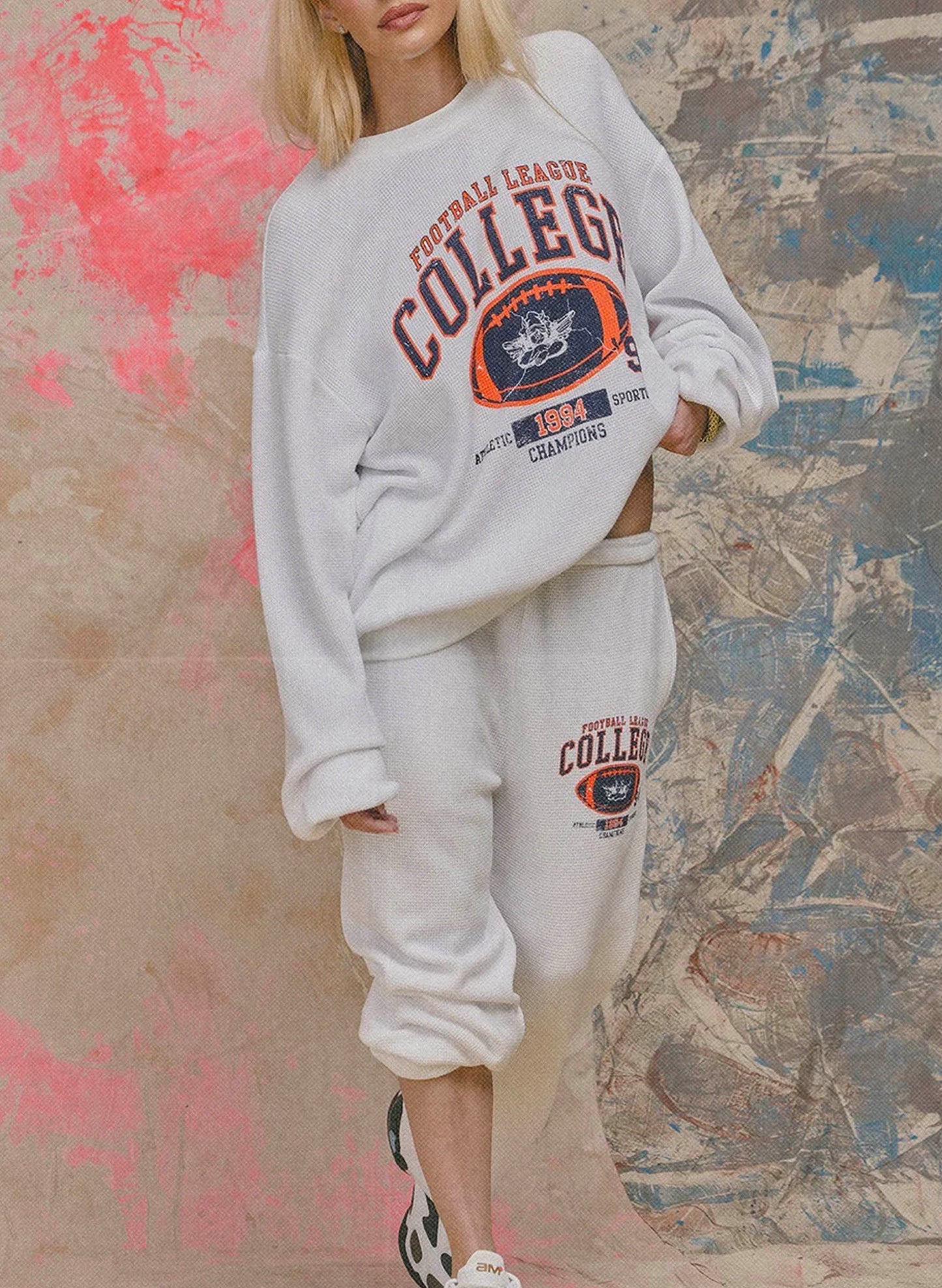 Boys Lie Boys Lie - Out Of Their League Kimmy Pants - White available at The Good Life Boutique