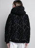 Picadilly Fashions Button-Front Hooded Fleece Jacket - Black available at The Good Life Boutique
