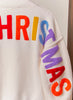 Oversize Christmas Sweater - Ivory Multi