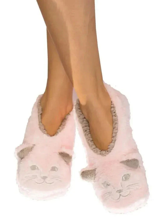 Faceplant Dreams Cat Naps Footsie - Pink available at The Good Life Boutique