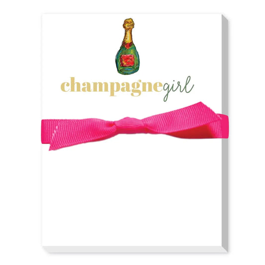 Donovan Designs Champagne Girl Mini Notepad available at The Good Life Boutique