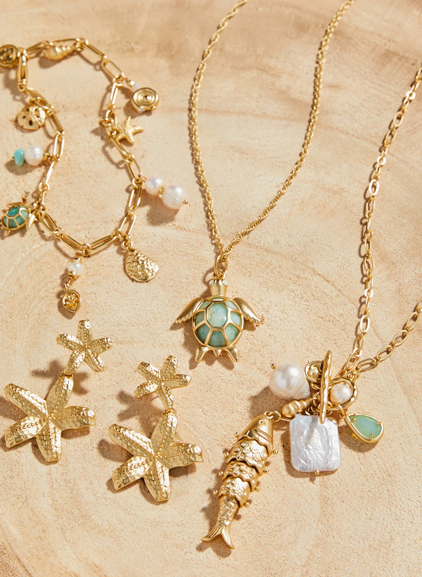 Charlie Necklace 32" Fishy