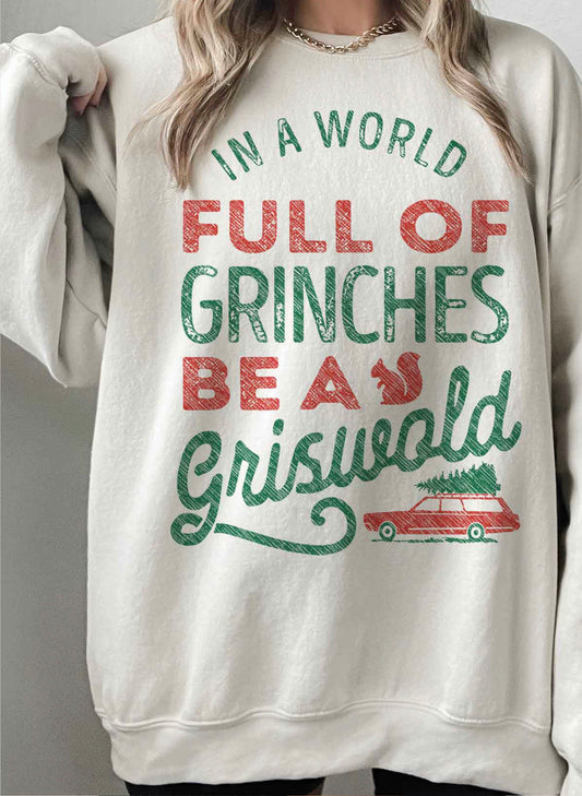 Rosemead Christmas Oversized Sweatshirt available at The Good Life Boutique