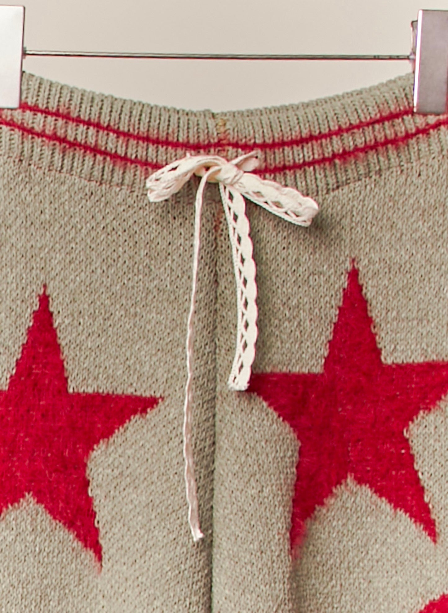 Christmas Pants With Star & Peace Patch