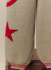 Christmas Pants With Star & Peace Patch