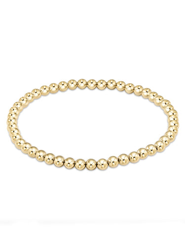 enewton design Classic Gold 4mm Bead Bracelet available at The Good Life Boutique