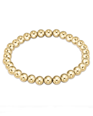 enewton design Classic Gold 6mm Bead Bracelet available at The Good Life Boutique