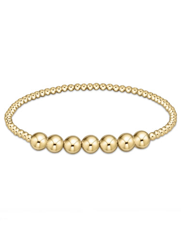 enewton design Enewton - Classic Gold Beaded Bliss 3mm Bead Bracelet - 6mm Gold available at The Good Life Boutique