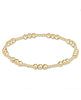 enewton design Classic Joy Pattern 4mm Bead Bracelet - Gold available at The Good Life Boutique