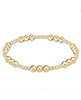 enewton design Classic Joy Pattern 5mm Bead Bracelet - Gold available at The Good Life Boutique