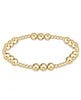 enewton design Classic Joy Pattern 6mm Bead Bracelet - Gold available at The Good Life Boutique