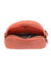 Joy Accessories Coral Larissa Double Zip Dome Crossbody available at The Good Life Boutique
