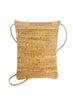 Cork Mini Crossbody Bag - Gold Flecked Cork