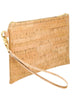 Cork Simple Wristlet  - Rustic Cork
