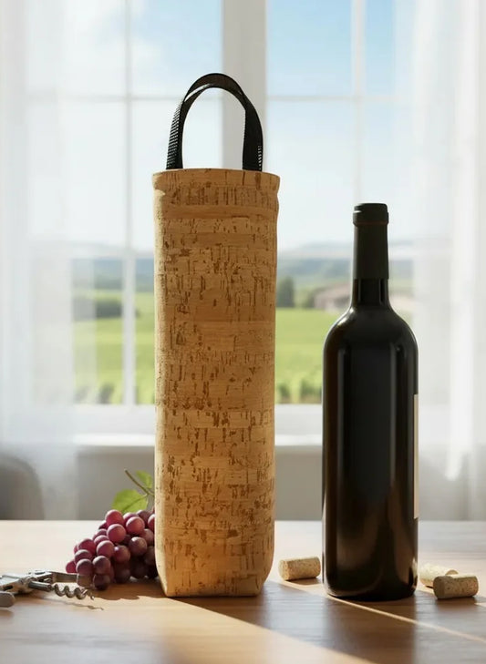 Cork Wine Bottle Bag